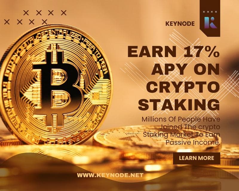 Keynode Launches Free Crypto Staking Plan with Daily Rewards