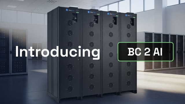 ZincFive Introduces BC 2 AI Battery System to Address Power Demands of Artificial Intelligence Data Centers