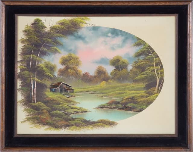 Bob Ross Painting Sells for $47,500, Continuing Upward Trend in Artist's Market