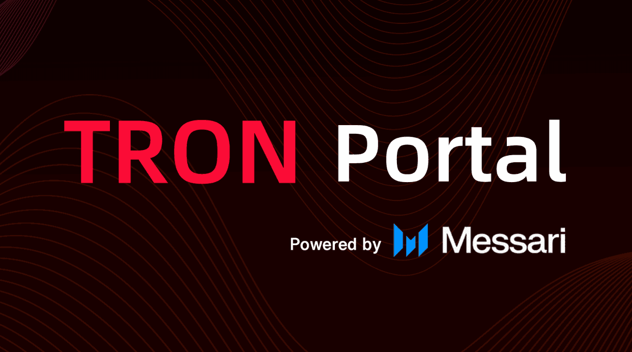 TRON DAO Launches Comprehensive Research Portal with Messari