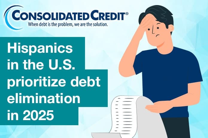 Hispanic Americans Set Sights on Debt Elimination in 2025, Survey Reveals