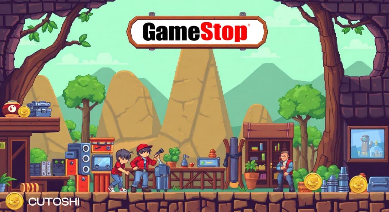 GameStop Sparks Crypto Speculation, New Meme Coin Cutoshi Gains Momentum