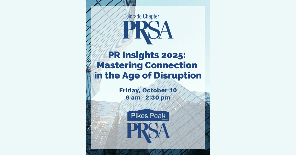 PR Insights 2025 Summit to Equip Colorado Communications Professionals with AI and Crisis Management Skills