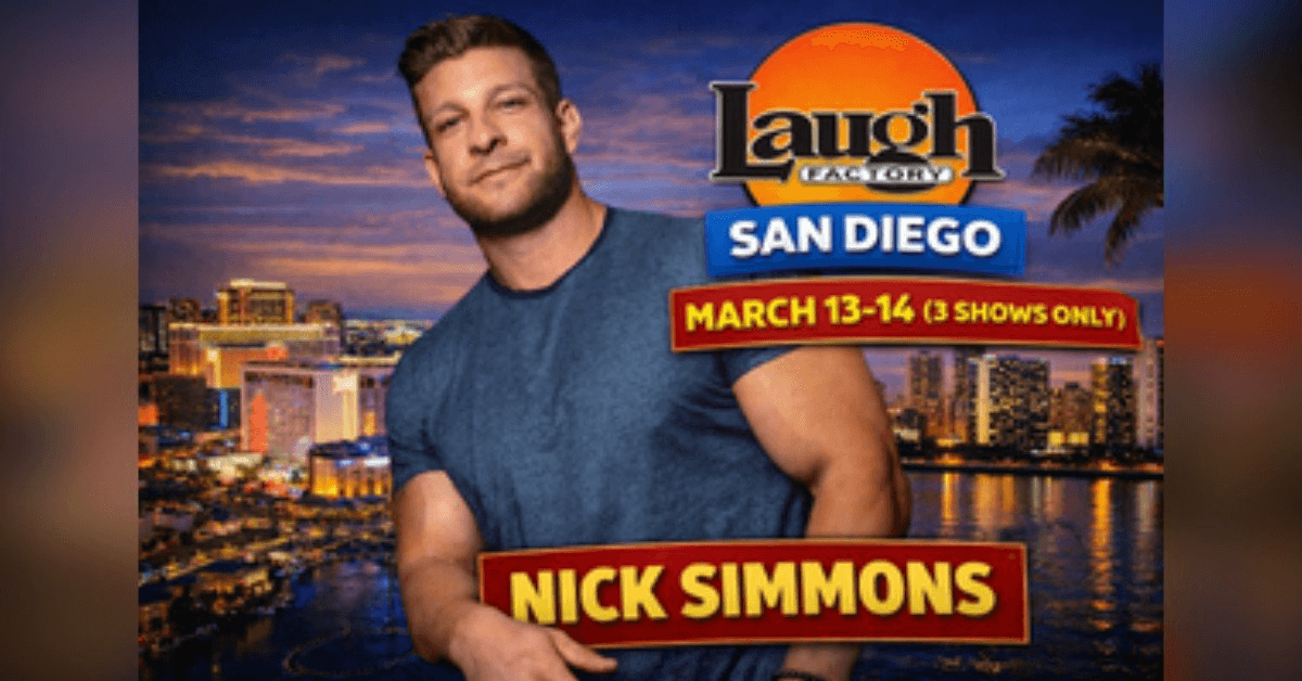 Nick Simmons Brings Bronx-Born Comedy to San Diego's Laugh Factory