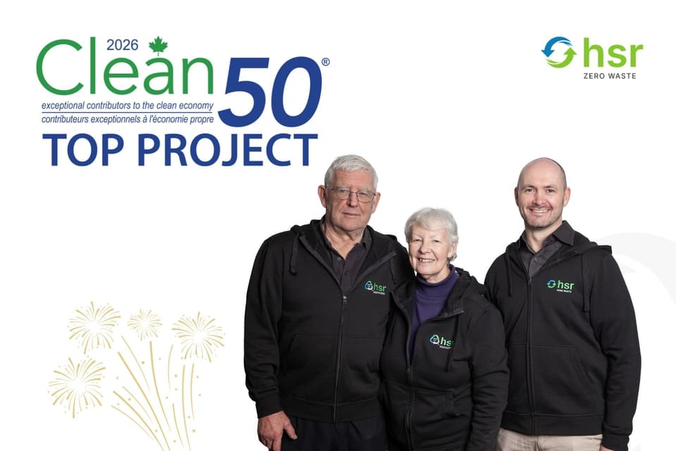 HSR Zero Waste Wins Clean50 Top Project Award for Convention Centre Sustainability Transformation