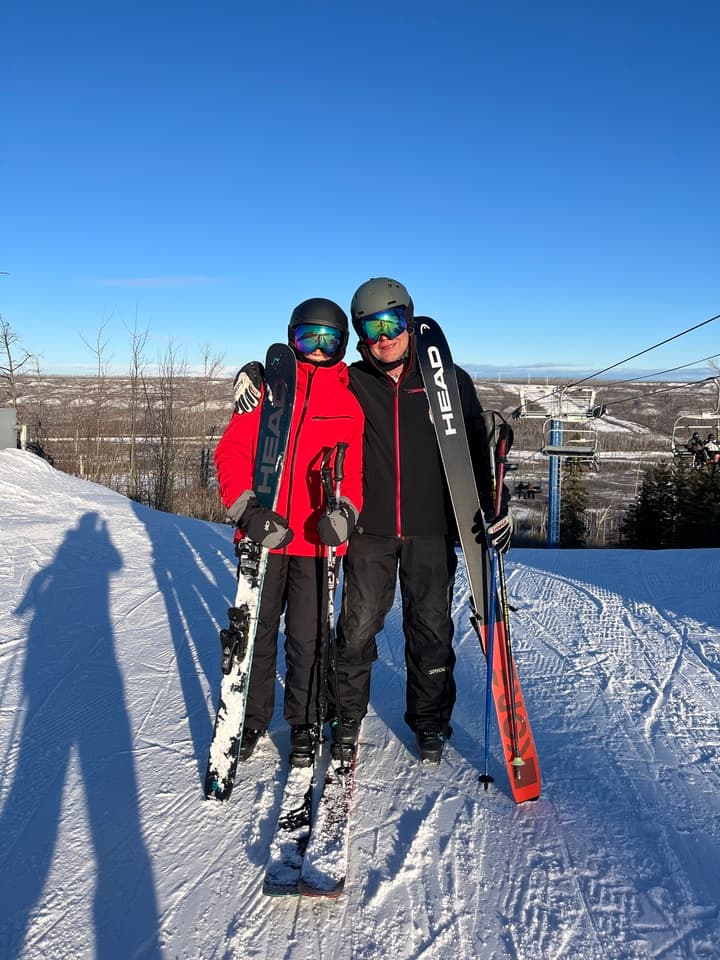 Father-Daughter Team Completes Historic Ski Tour of All 39 Alberta Ski Resorts