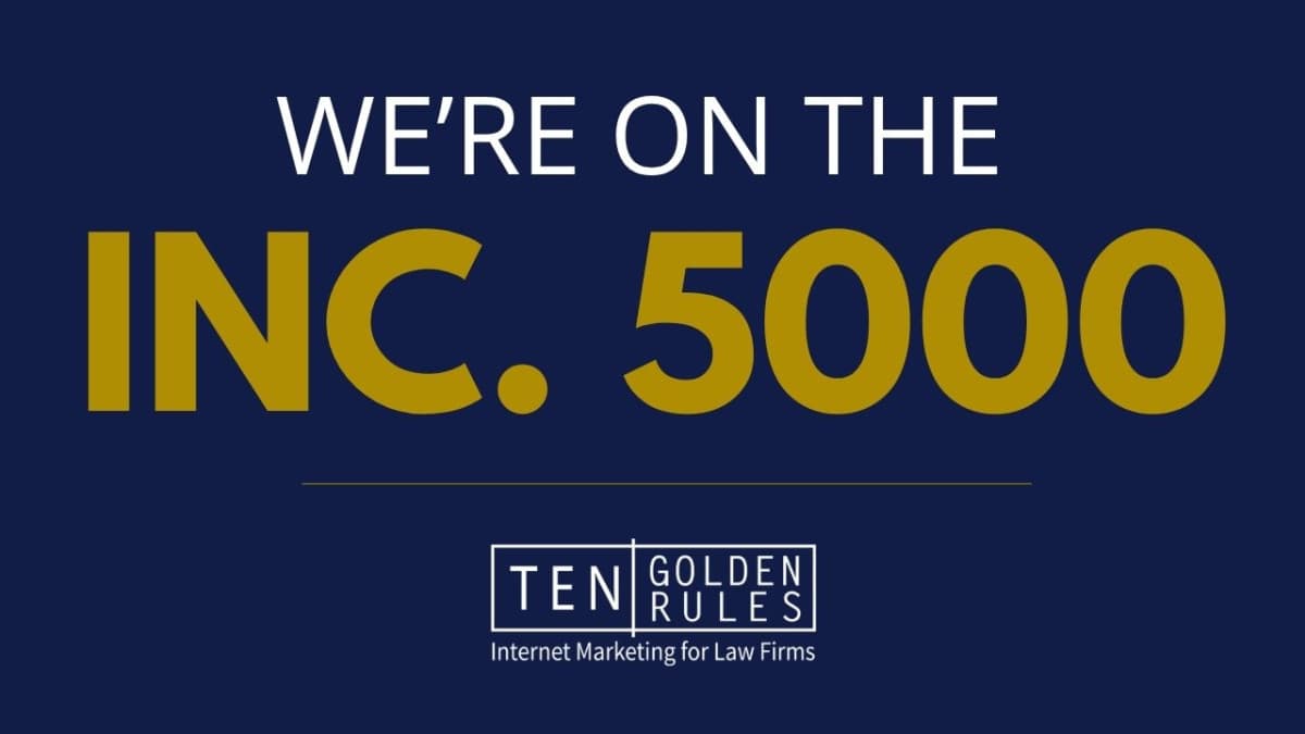 Ten Golden Rules Recognized Among America's Fastest-Growing Private Companies on 2025 Inc. 5000 List