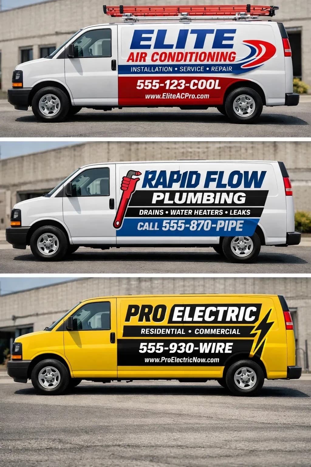Florida Company Revolutionizes Fleet Branding with Same-Day Vinyl Lettering Service