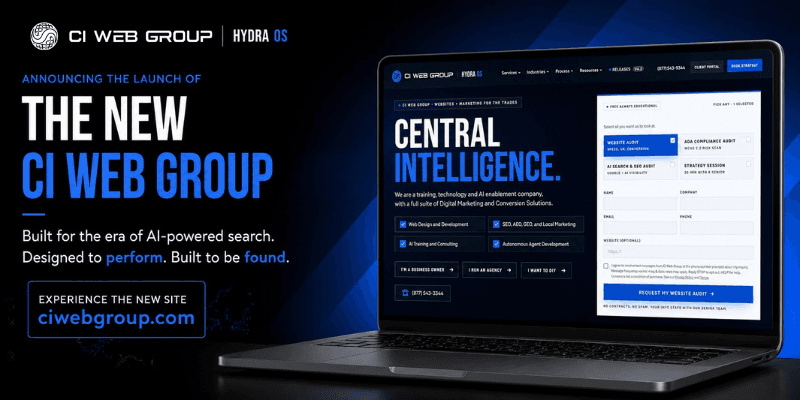 CI Web Group Relaunches Website Optimized for AI-Powered Search Engines