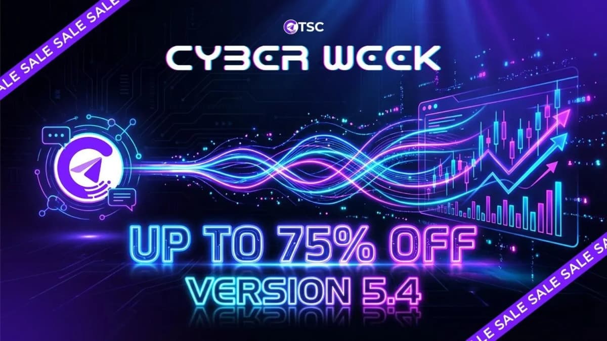 Telegram Signal Copier Launches Version 5.4 with Cyber Week Discounts Up to 75%