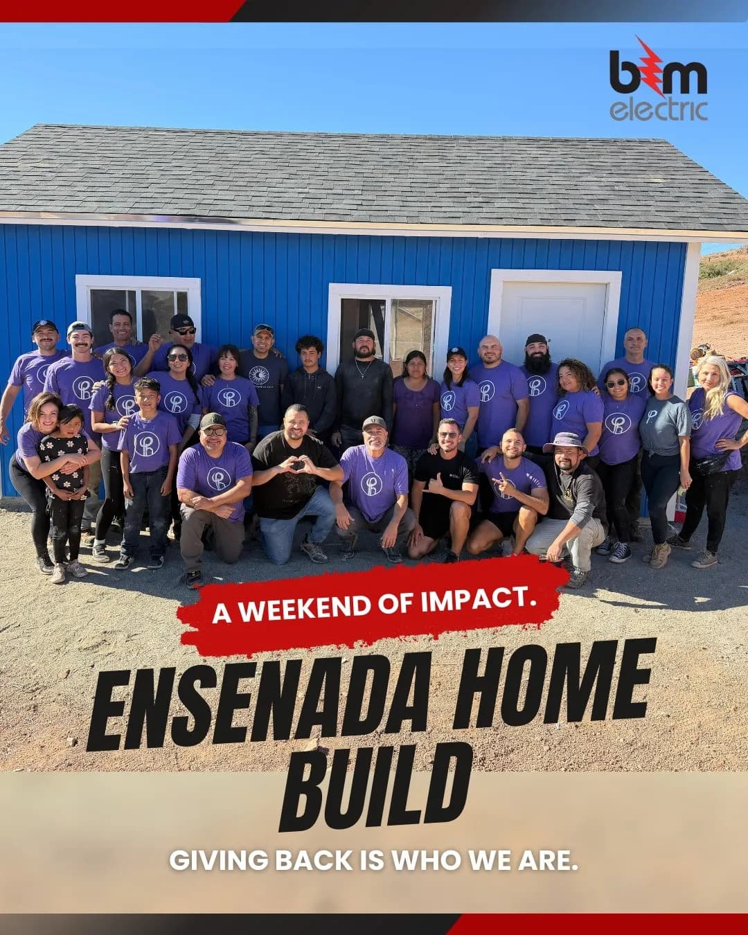 B&M Electric Completes Three-Day Home Build in Mexico, Extends Support to Migrant Farmworkers