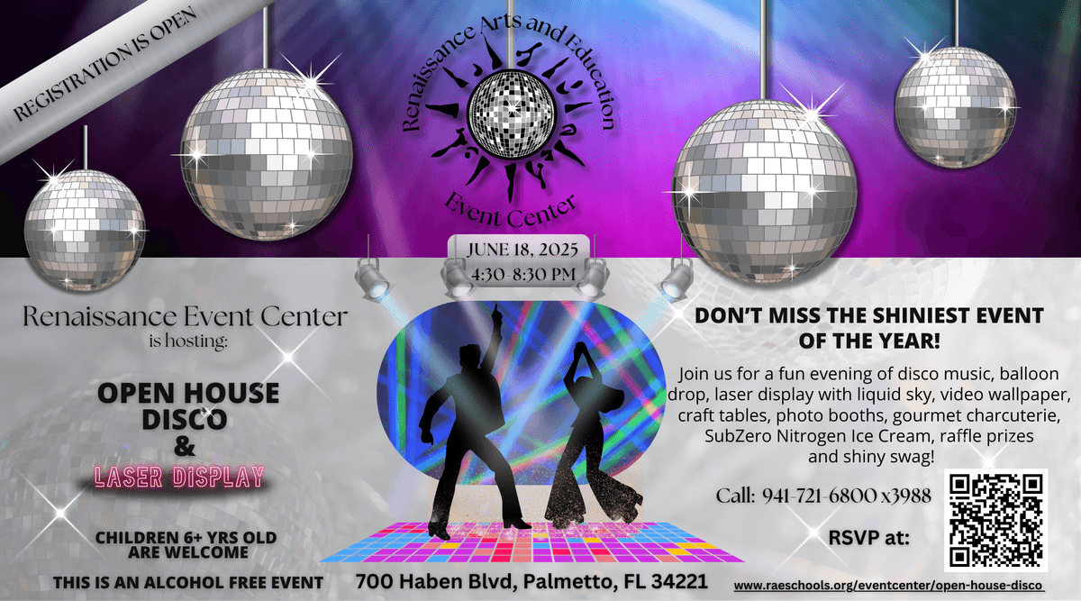 Renaissance Event Center Unveils Cutting-Edge Event Space with Free Open House Disco Night