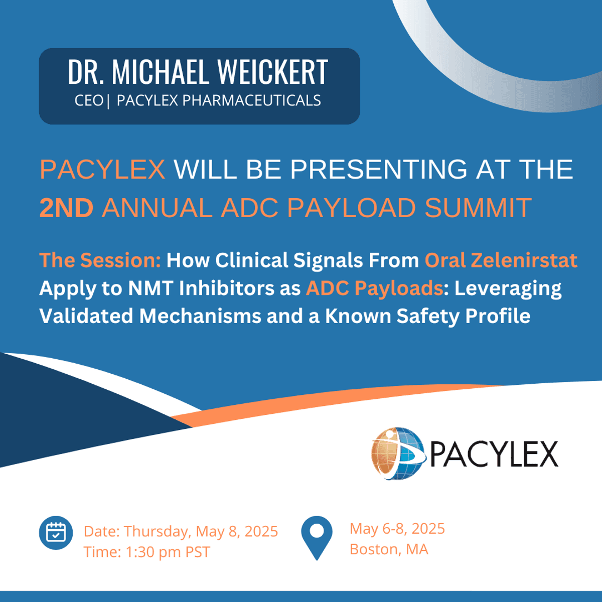 Pacylex Pharmaceutical Explores N-myristoyltransferase Inhibitors as Promising ADC Payloads