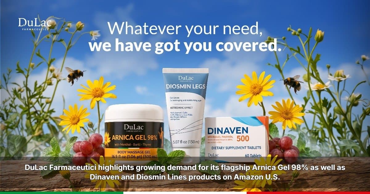DuLac Farmaceutici Sees Strong Amazon Demand as It Prepares for Broader U.S. Expansion