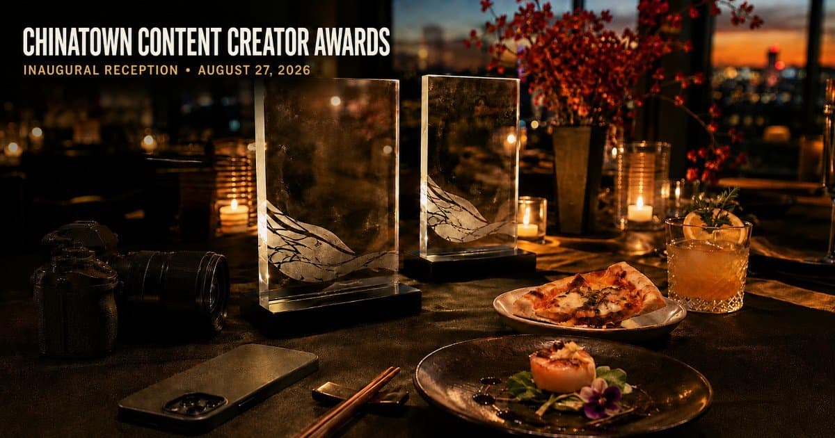 Inaugural Chinatown Creator Awards Draws Over-Capacity Crowd, Honoring Influencers and Culinary Excellence