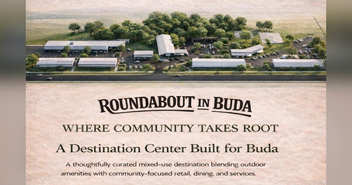 The Roundabout in Buda Celebrates Construction Milestone with Community Groundbreaking