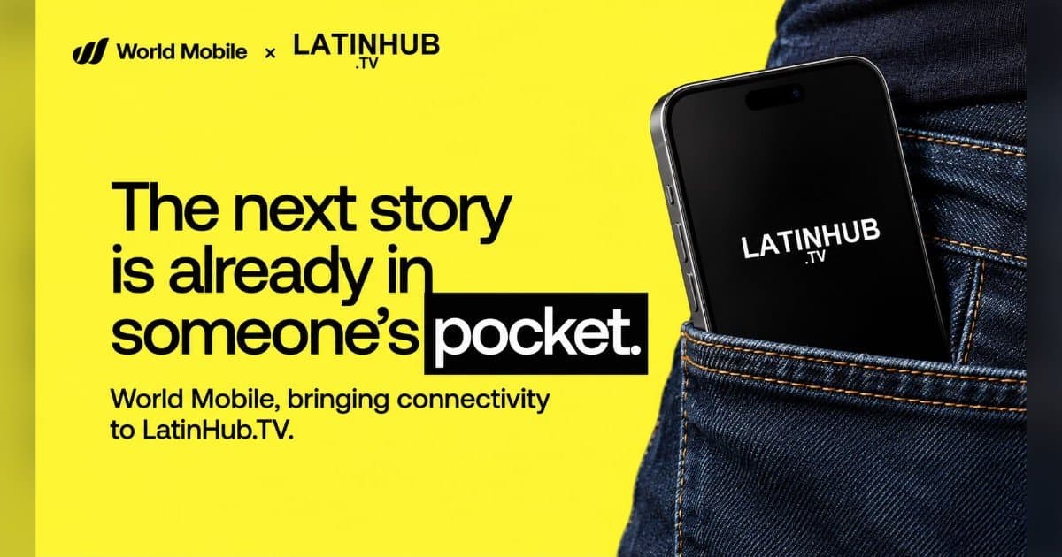 Latinhub.TV and World Mobile Partner to Bring Decentralized Connectivity to Hispanic Retailers