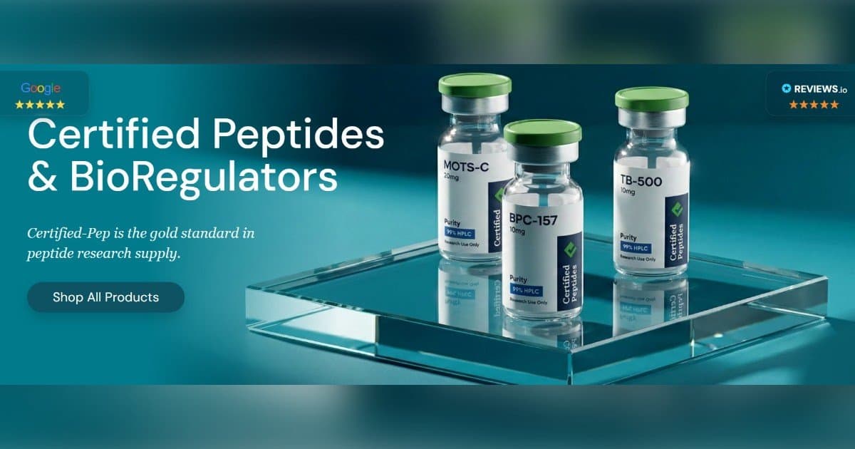 Certified-PEP Pushes Batch Testing and Transparency in U.S. Research Compound Market