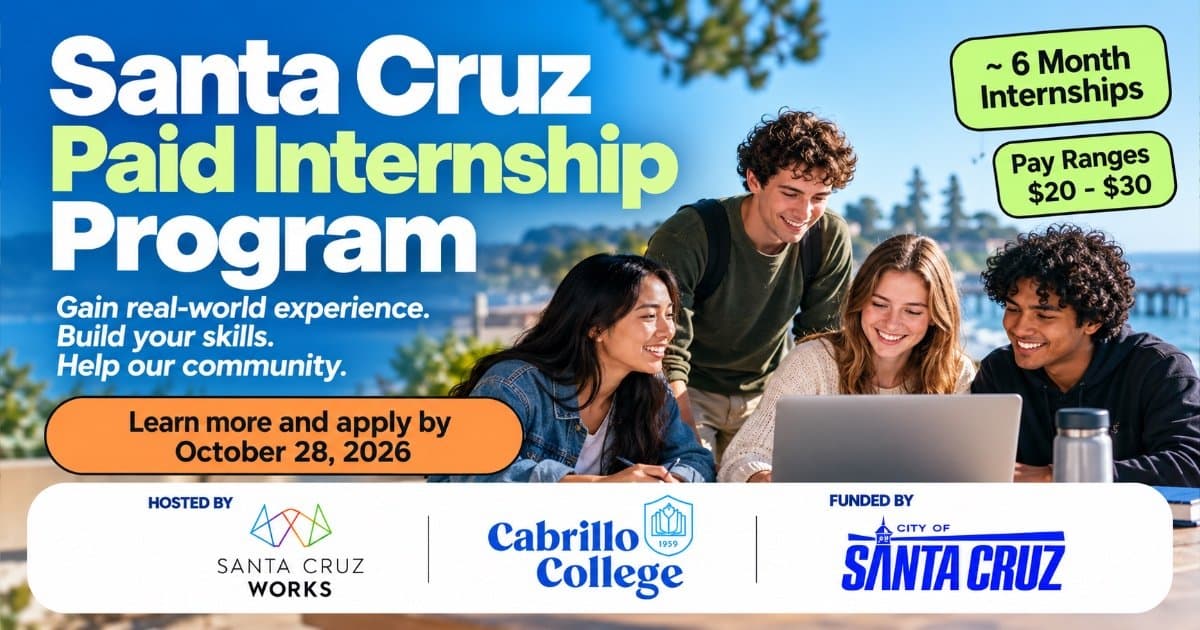 Paid Internships Open Career Doors for Santa Cruz County Young Adults