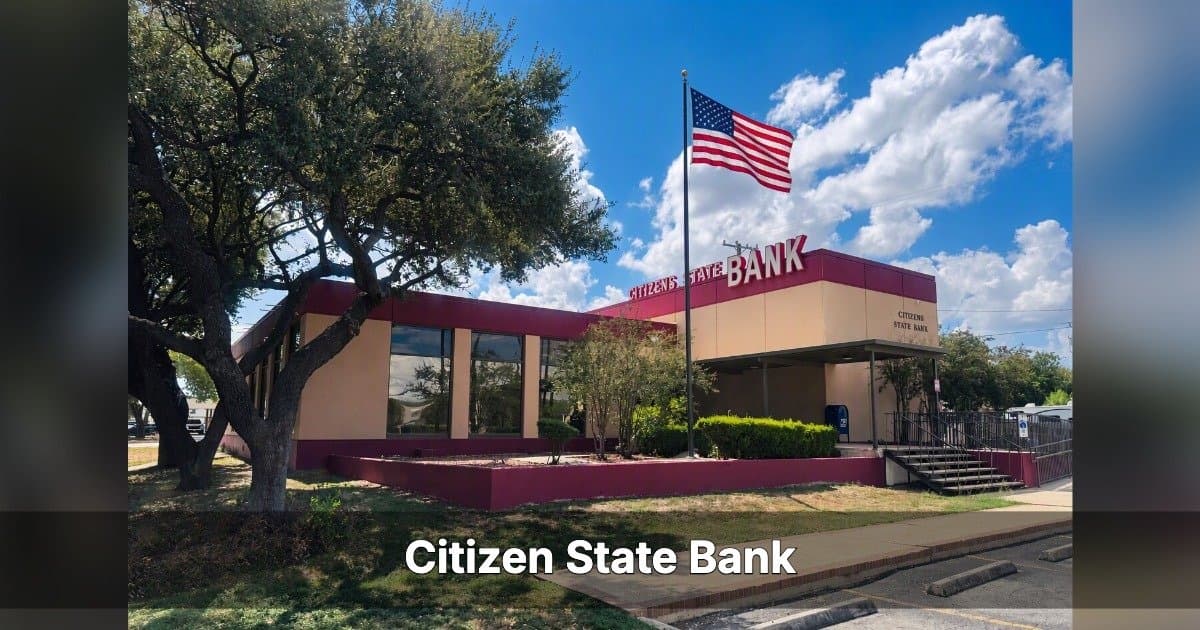 San Antonio Investor Group Acquires 113-Year-Old Citizens State Bank, Names Jeffrey Landers President