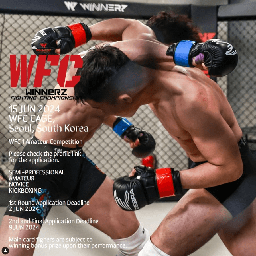 Winnerz Launches Regular MMA League with WFC1 Competition in Seoul