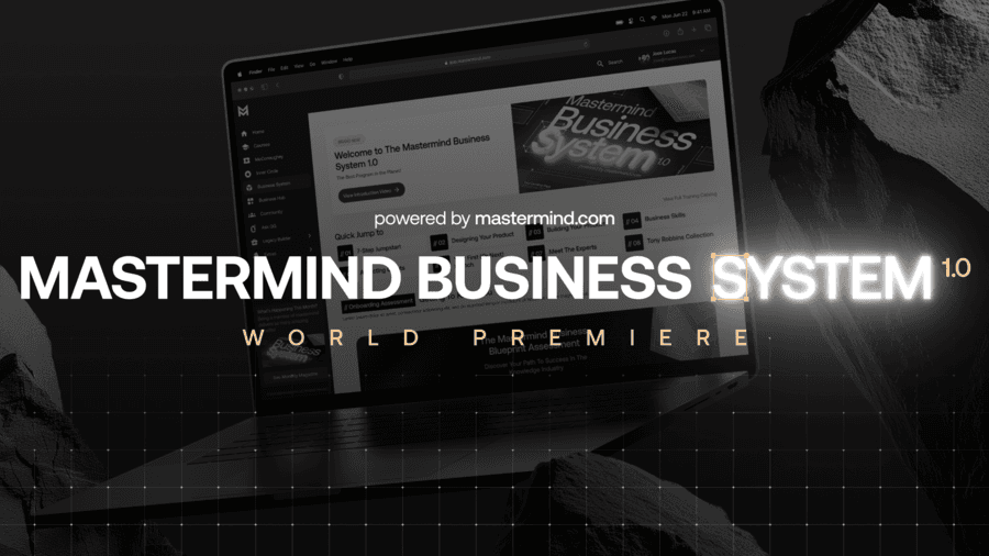 Tony Robbins and Dean Graziosi Launch Revolutionary Mastermind Business System