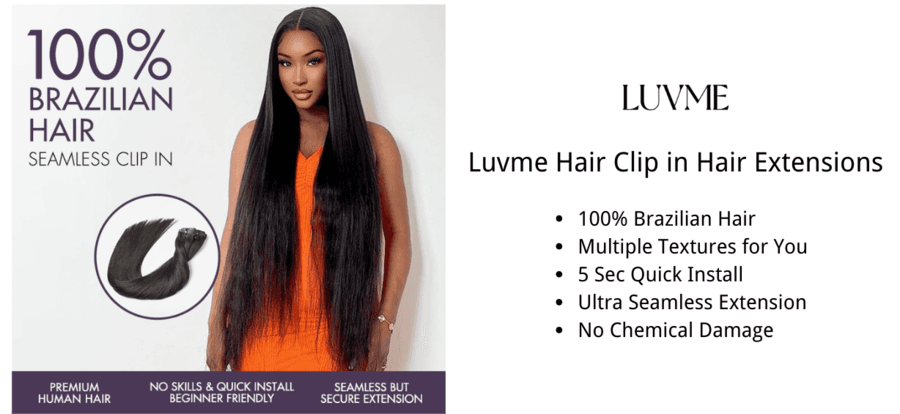 Luvme Hair Unveils Premium Clip in Hair Extensions for Effortless Beauty