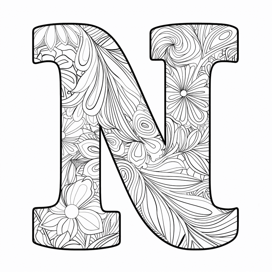 Mindful-Coloring.com Introduces Mindful Bubble Letter Series to Promote Mental Well-being