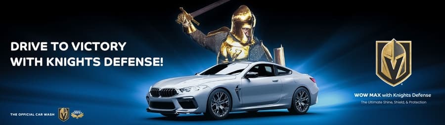 WOW Carwash Introduces Premium 'WOW MAX with Knights Defense' Package
