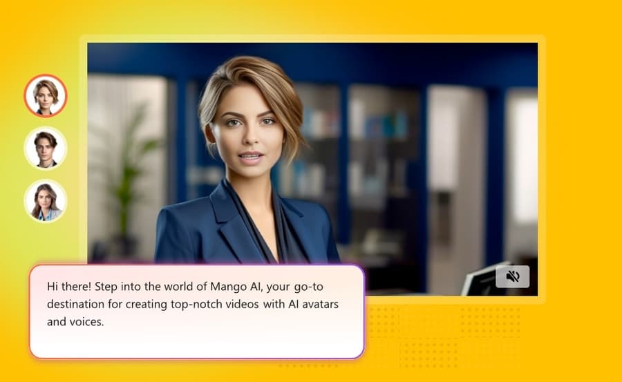 Mango AI Revolutionizes Digital Communication with Talking Avatar Technology